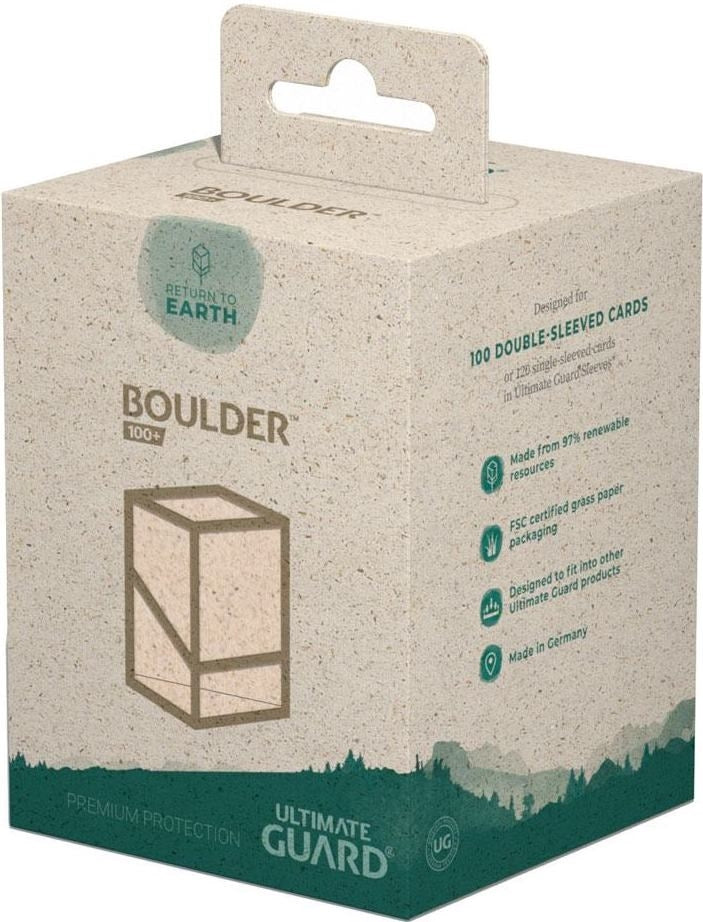 Image for Return to Earth Boulder Deck Case White - Deck Boxes