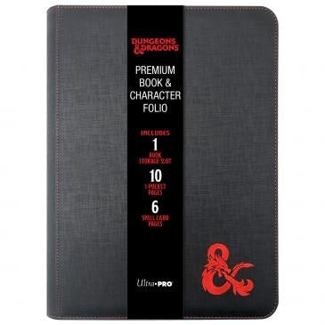 Image for Dungeons & Dragons Premium Zippered Book & Character Folio - Storage Albums