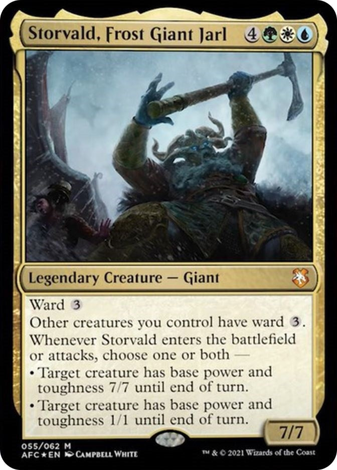 Storvald, Frost Giant Jarl (55) (Adventures in the Forgotten Realms)