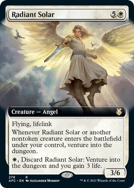 Radiant Solar (Extended Art) (278) (Adventures in the Forgotten Realms)