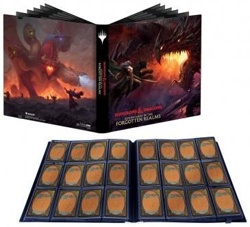 Image for Adventures in the Forgotten Realms Tiamat & Drizz't 12-Pocket PRO-Binder for Magic: The Gathering - Storage Albums