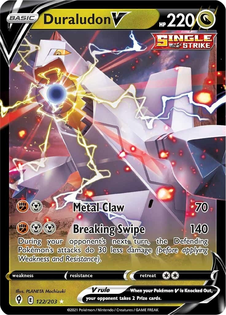 Image for Duraludon V (122/203) (SWSH07: Evolving Skies) (SWSH07) - Pokemon