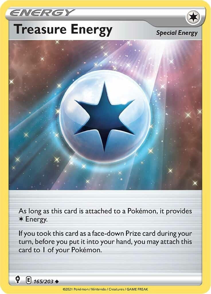 Image for Treasure Energy (165/203) (SWSH07: Evolving Skies) (SWSH07) - Pokemon