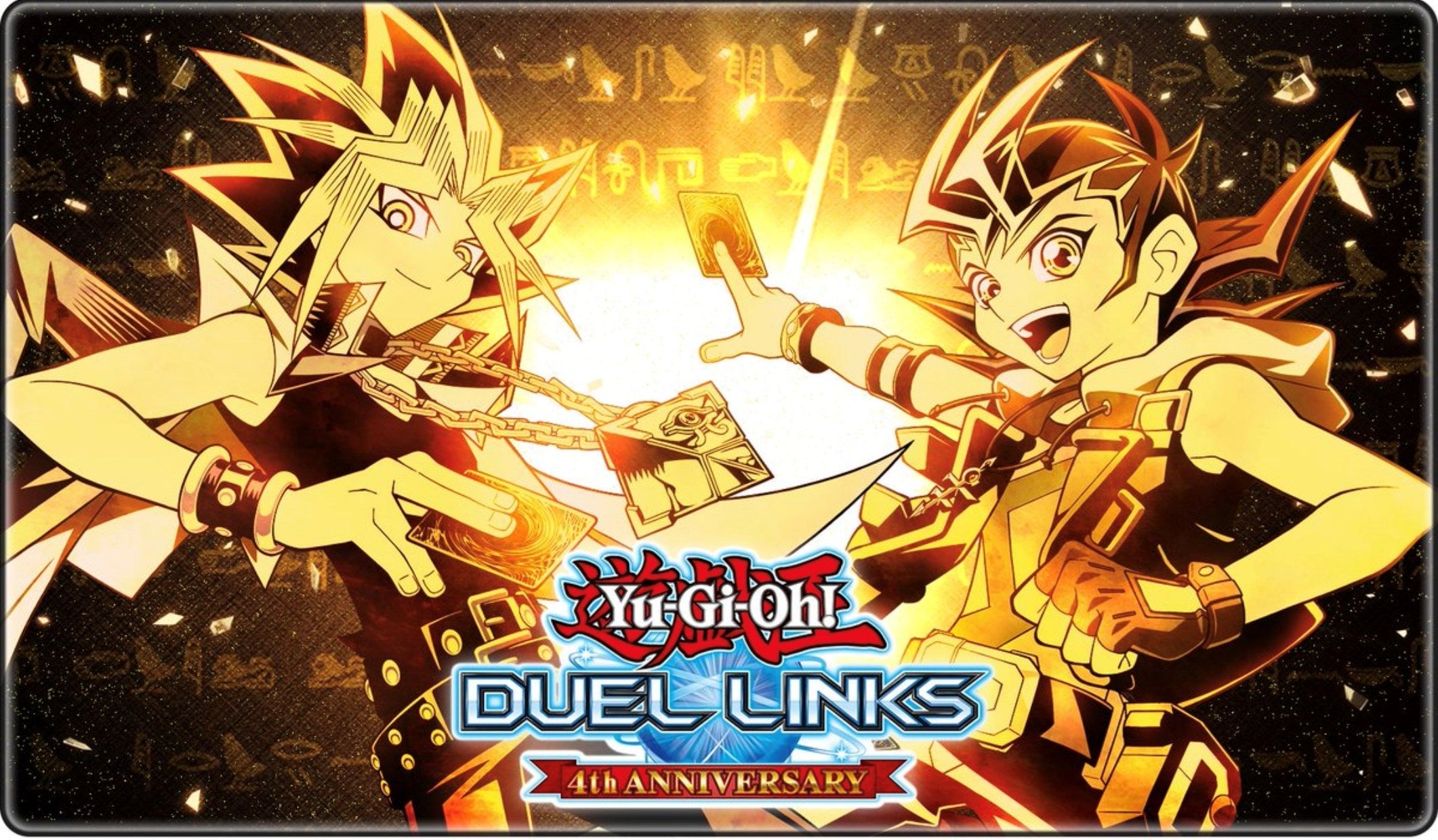 Image for Yu-Gi-Oh! Duel Links 4th Anniversary Game Mat - Playmats