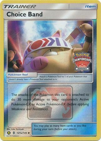 Image for Choice Band - 121a/145 (Oceania Championships) (121a/145) (League & Championship Cards) (PR) - Pokemon