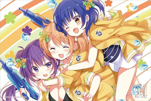 Image for Bushiroad Rubber Mat Collection V2 Vol.98: Is the order a rabbit? - Cocoa, Rize, Maya - Playmats