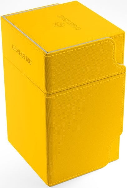 Image for GameGenic Watchtower Convertible Deck Box - Yellow (Holds 100+) - Deck Boxes
