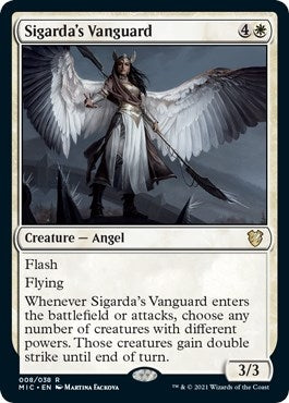 Sigarda's Vanguard (8) (Innistrad: Midnight Hunt)