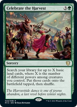 Celebrate the Harvest (24) (Innistrad: Midnight Hunt)