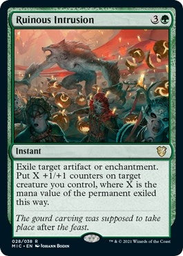 Ruinous Intrusion (28) (Innistrad: Midnight Hunt)