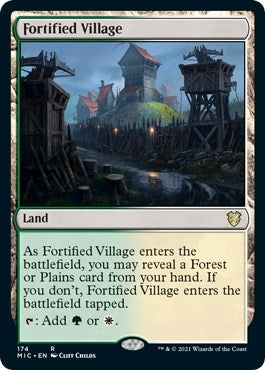 Fortified Village (174) (Innistrad: Midnight Hunt)