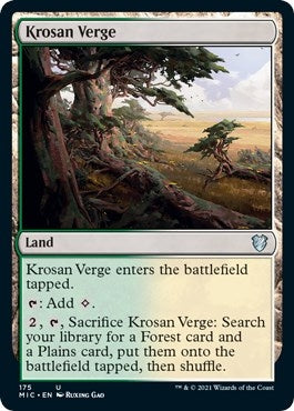 Krosan Verge (175) (Innistrad: Midnight Hunt)