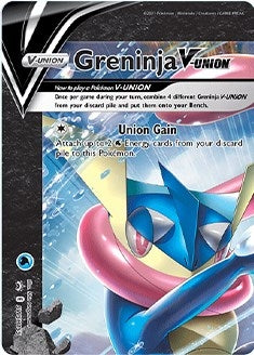 Greninja V-UNION - SWSH155 (SWSH155) (SWSH: Sword & Shield Promo Cards) - PokeBox USA
