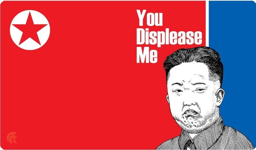 Image for Rubber Playmat - Grumpy Kim! - Playmats