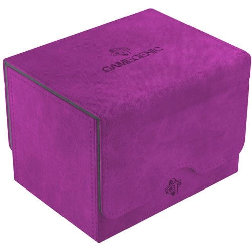 Image for GameGenic Sidekick Deck Box - Purple (Holds 100+) - Deck Boxes