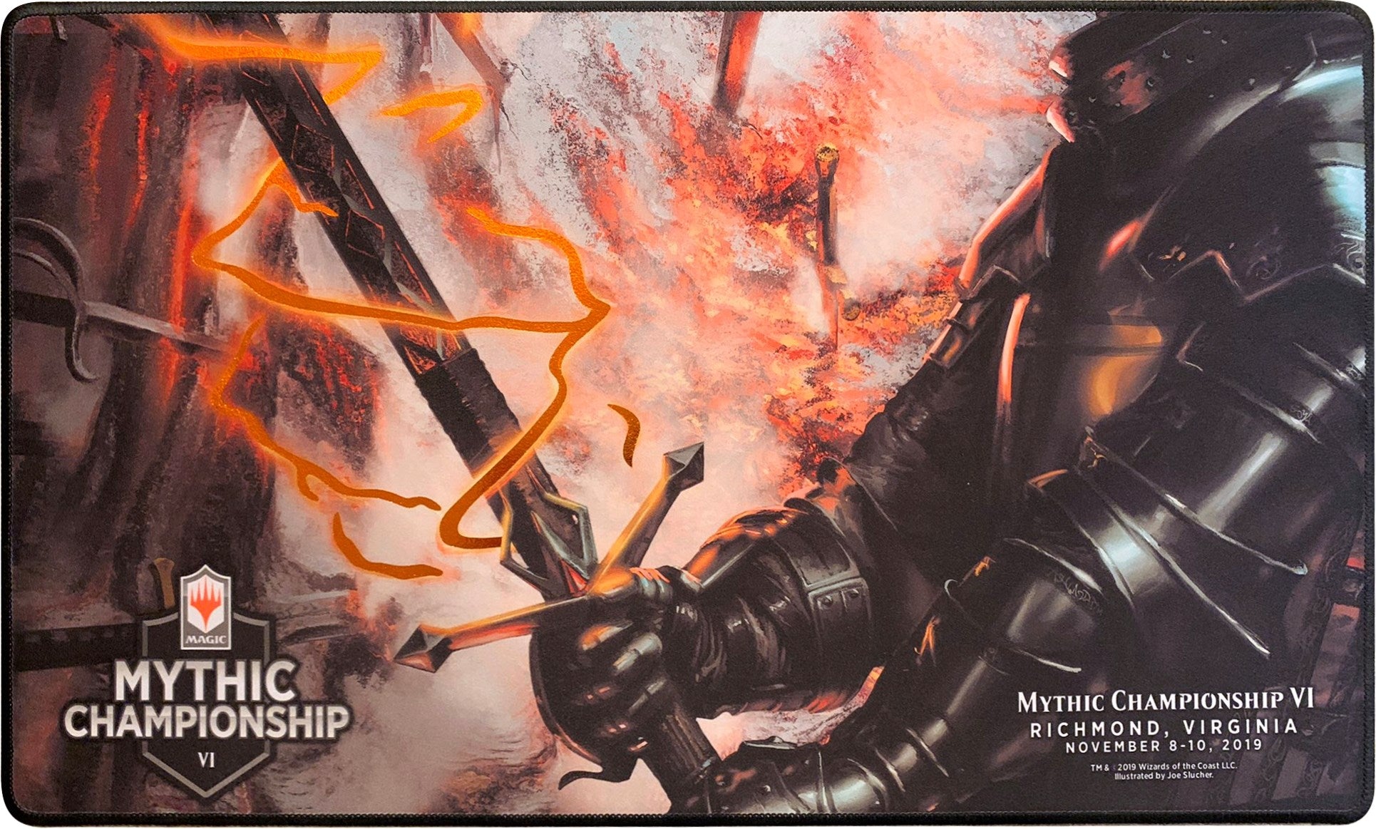 Image for Magic Pro Tour Playmat 2019: Mythic Championship VI Embercleave (Foil) - Playmats