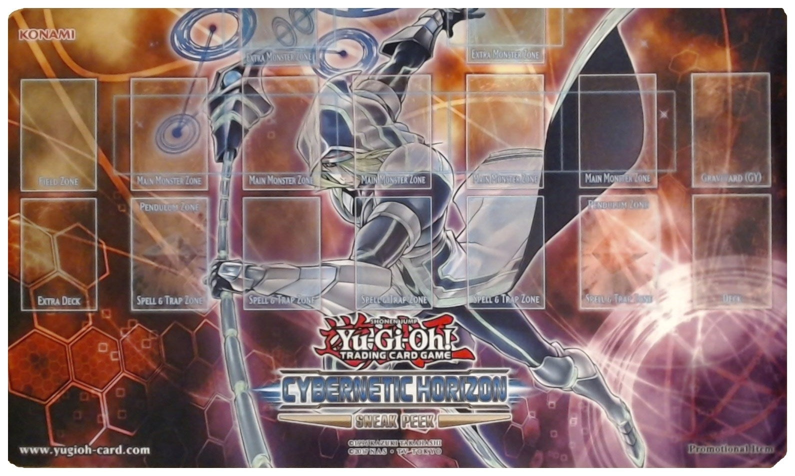 Image for Yu-Gi-Oh! Cybernetic Horizon Sneak Peek Promo Game Mat - Cyberse Magician - Playmats