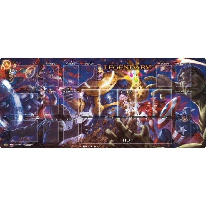 Image for Upper Deck Marvel Thantos vs the Avengers Playmat - Playmats