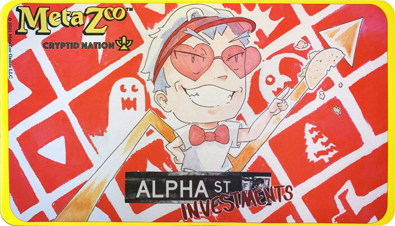 Image for Cryptid Nation First Edition Playmat - Alpha Investments - Playmats