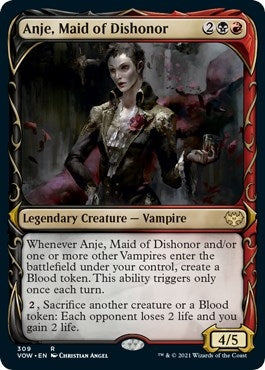 Anje, Maid of Dishonor (Showcase) (309) (Innistrad: Crimson Vow)