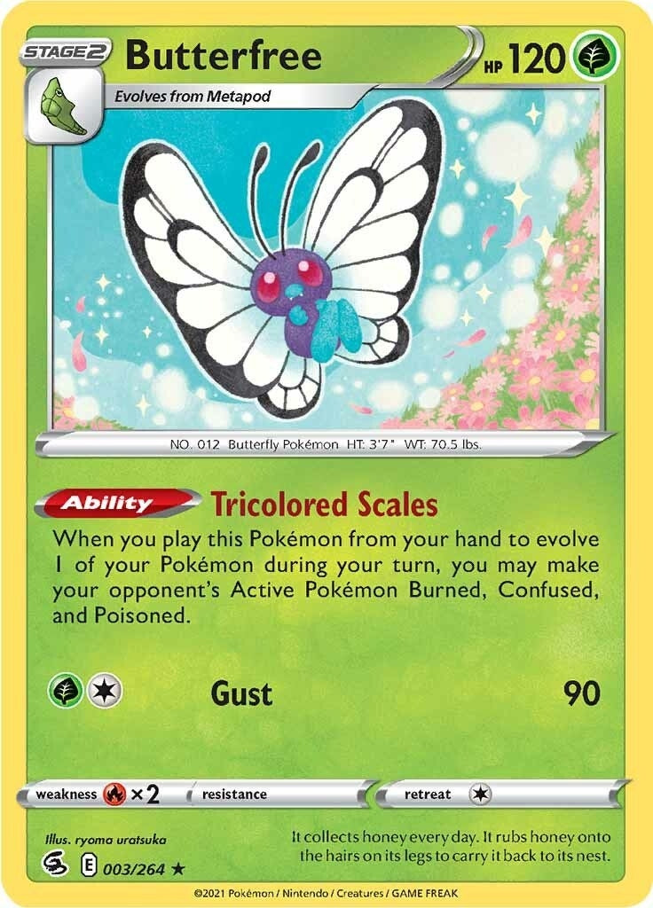 Image for Butterfree (003/264) (SWSH08: Fusion Strike) (SWSH08) - Pokemon