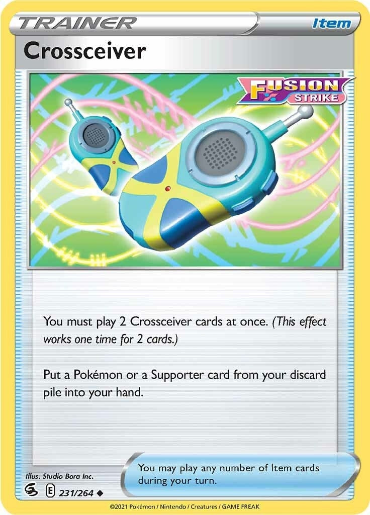 Image for Crossceiver (231/264) (SWSH08: Fusion Strike) (SWSH08) - Pokemon