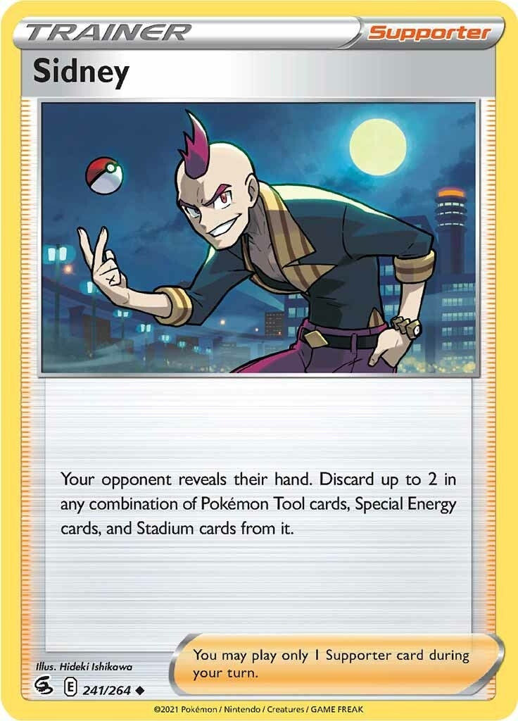 Image for Sidney (241/264) (SWSH08: Fusion Strike) (SWSH08) - Pokemon