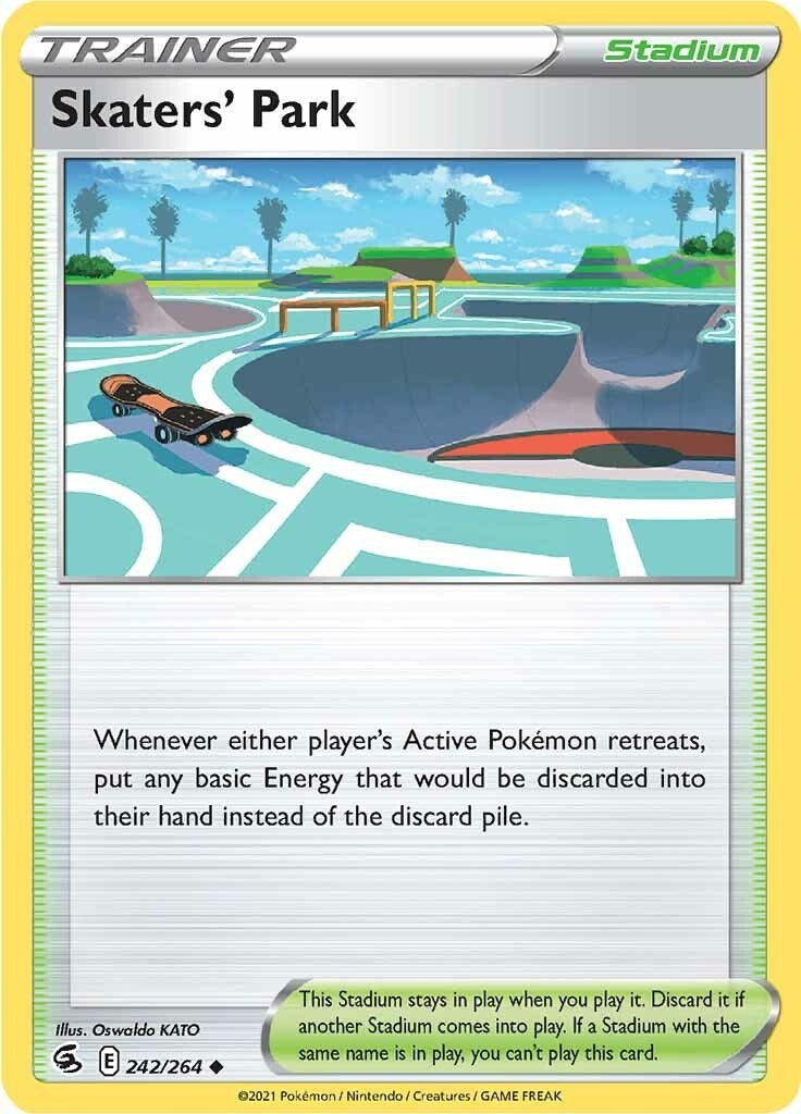 Image for Skaters' Park (242/264) (SWSH08: Fusion Strike) (SWSH08) - Pokemon
