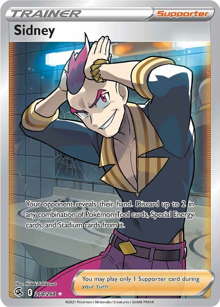 Image for Sidney (Full Art) (264/264) (SWSH08: Fusion Strike) (SWSH08) - Pokemon