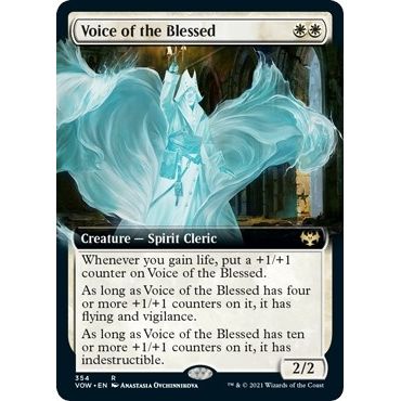 Voice of the Blessed (Extended Art) (354) (Innistrad: Crimson Vow) - PokeBox USA