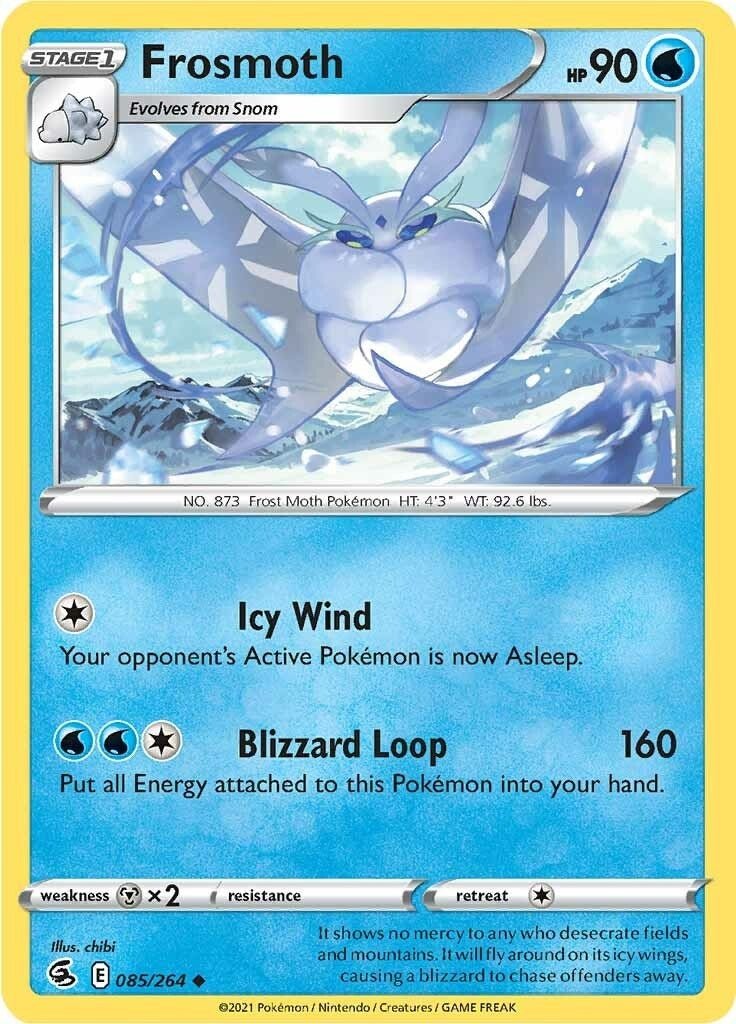 Image for Frosmoth (085/264) (SWSH08: Fusion Strike) (SWSH08) - Pokemon