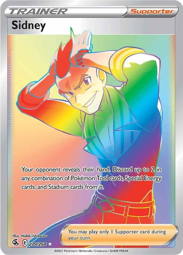 Image for Sidney (Secret) (279/264) (SWSH08: Fusion Strike) (SWSH08) - Pokemon