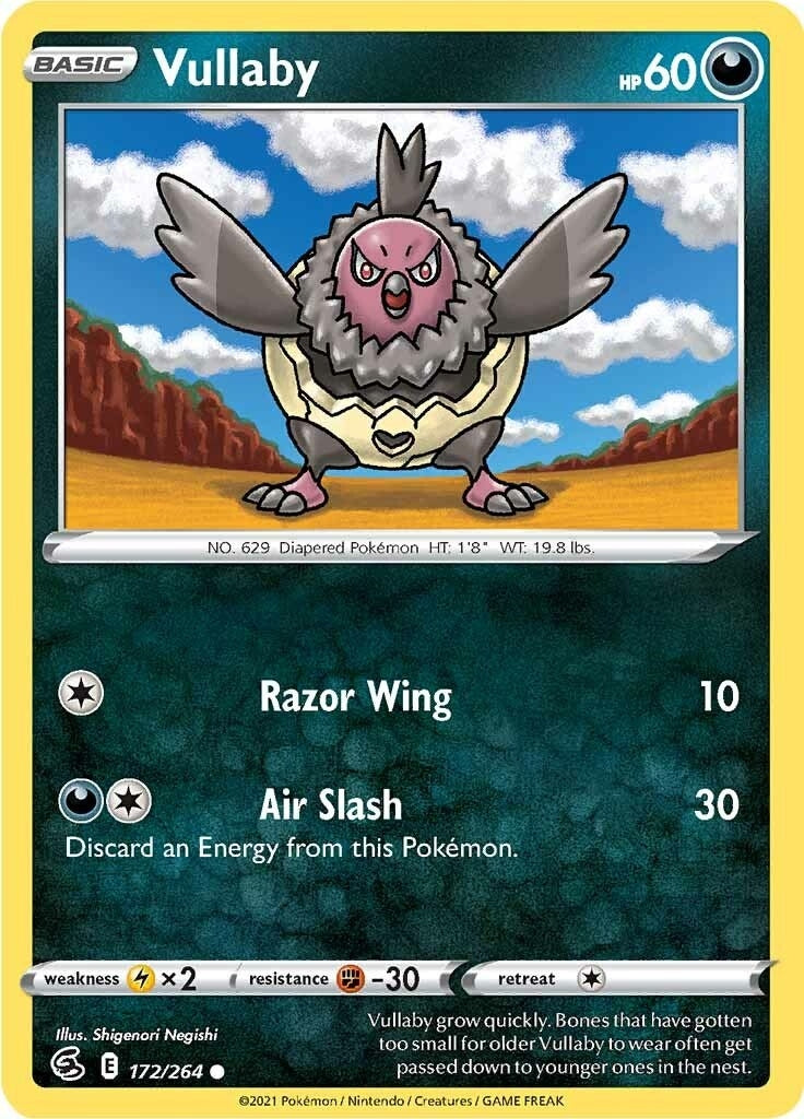 Image for Vullaby (172/264) (SWSH08: Fusion Strike) (SWSH08) - Pokemon