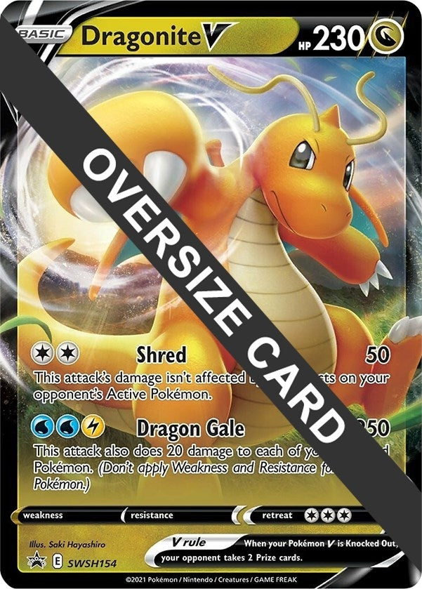 Image for Dragonite V - SWSH154 (SWSH154) (Jumbo Cards) (PR) - Pokemon