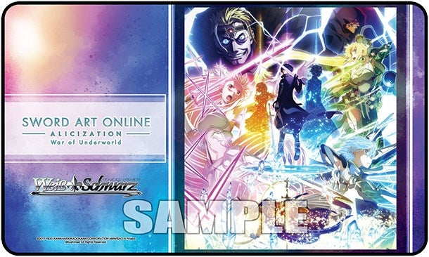 Image for Weiss Schwarz Preorder Stitched Playmat - Sword Art Online -Alicization- Vol.2 - Playmats