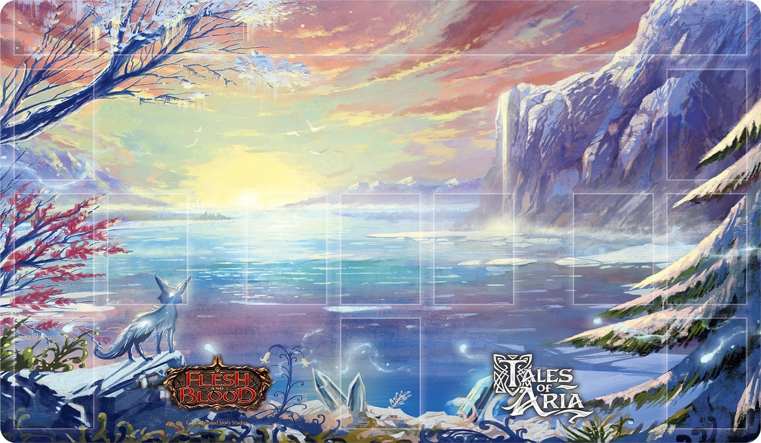 Image for Tales of Aria Playmat - Channel Lake Frigid (TCGplayer Collector's Bundle) - Playmats