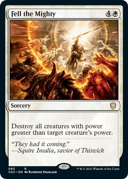 Fell the Mighty (85) (Innistrad: Crimson Vow)