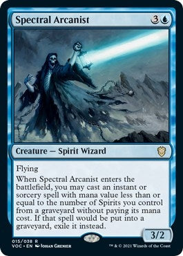 Spectral Arcanist (15) (Innistrad: Crimson Vow)