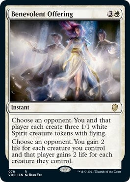 Benevolent Offering (78) (Innistrad: Crimson Vow)
