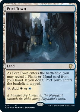 Port Town (178) (Innistrad: Crimson Vow)