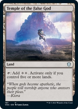 Temple of the False God (187) (Innistrad: Crimson Vow)