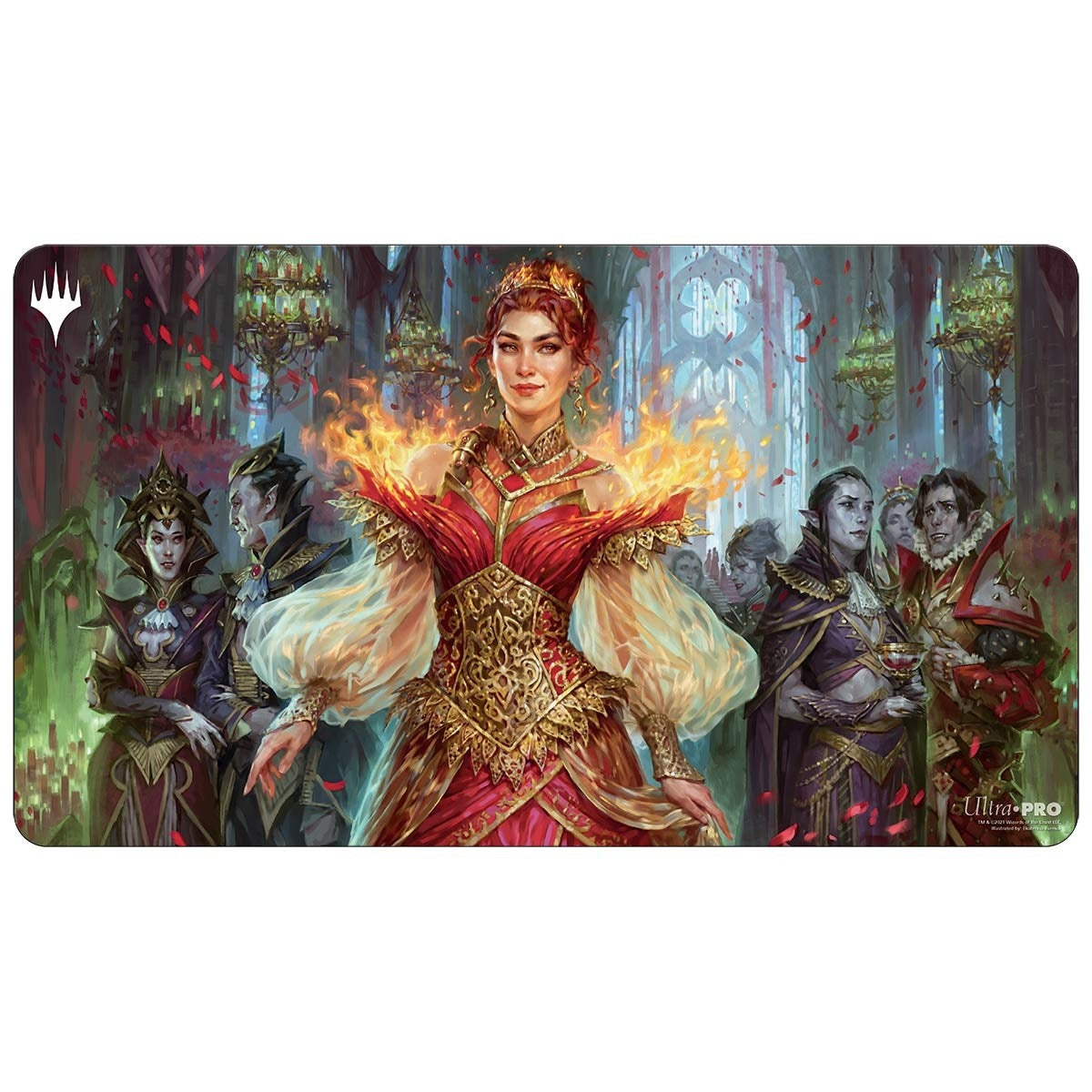 Image for Innistrad: Crimson Vow Playmat Chandra, Dressed to Kill (A) for Magic: The Gathering - Playmats
