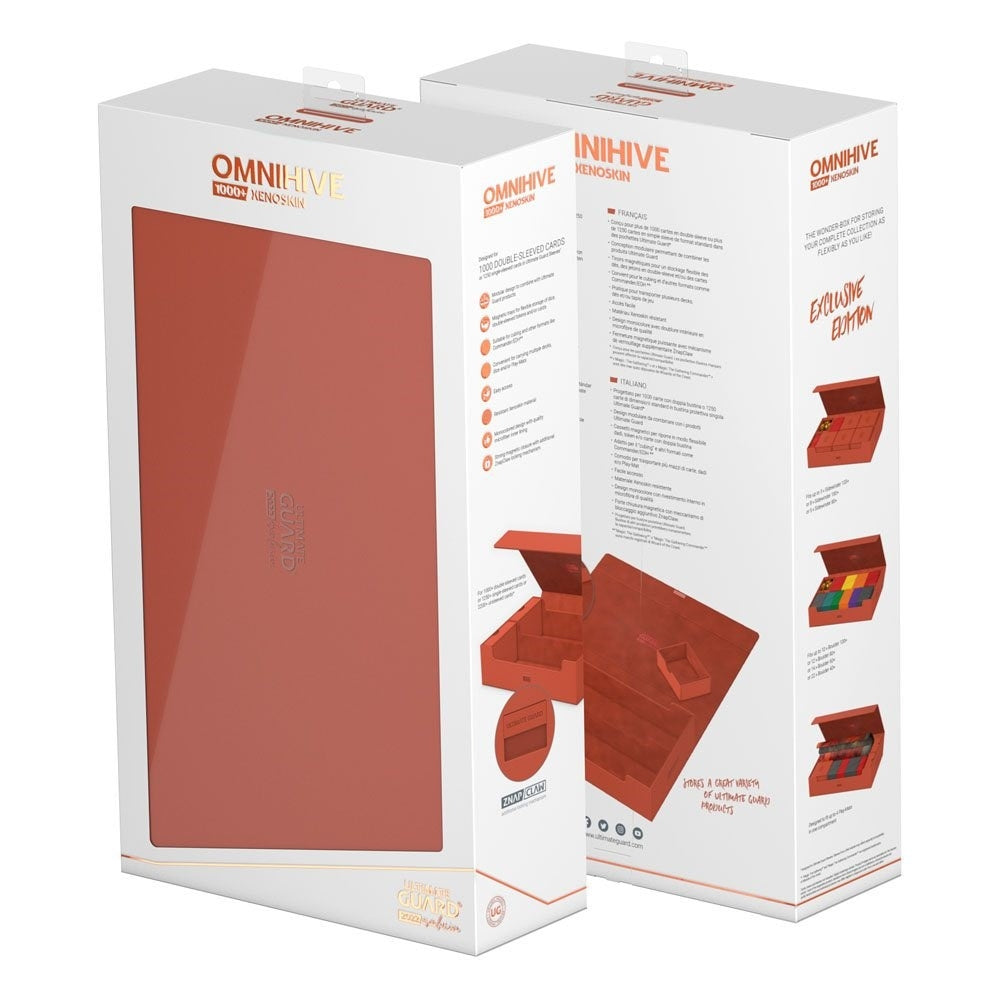 Image for Omnihive 1000+ Xenoskin - Dark Orange - Deck Boxes