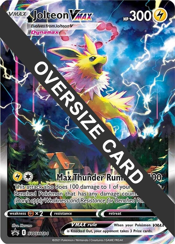 Image for Jolteon VMAX - SWSH184 (SWSH184) (Jumbo Cards) (PR) - Pokemon