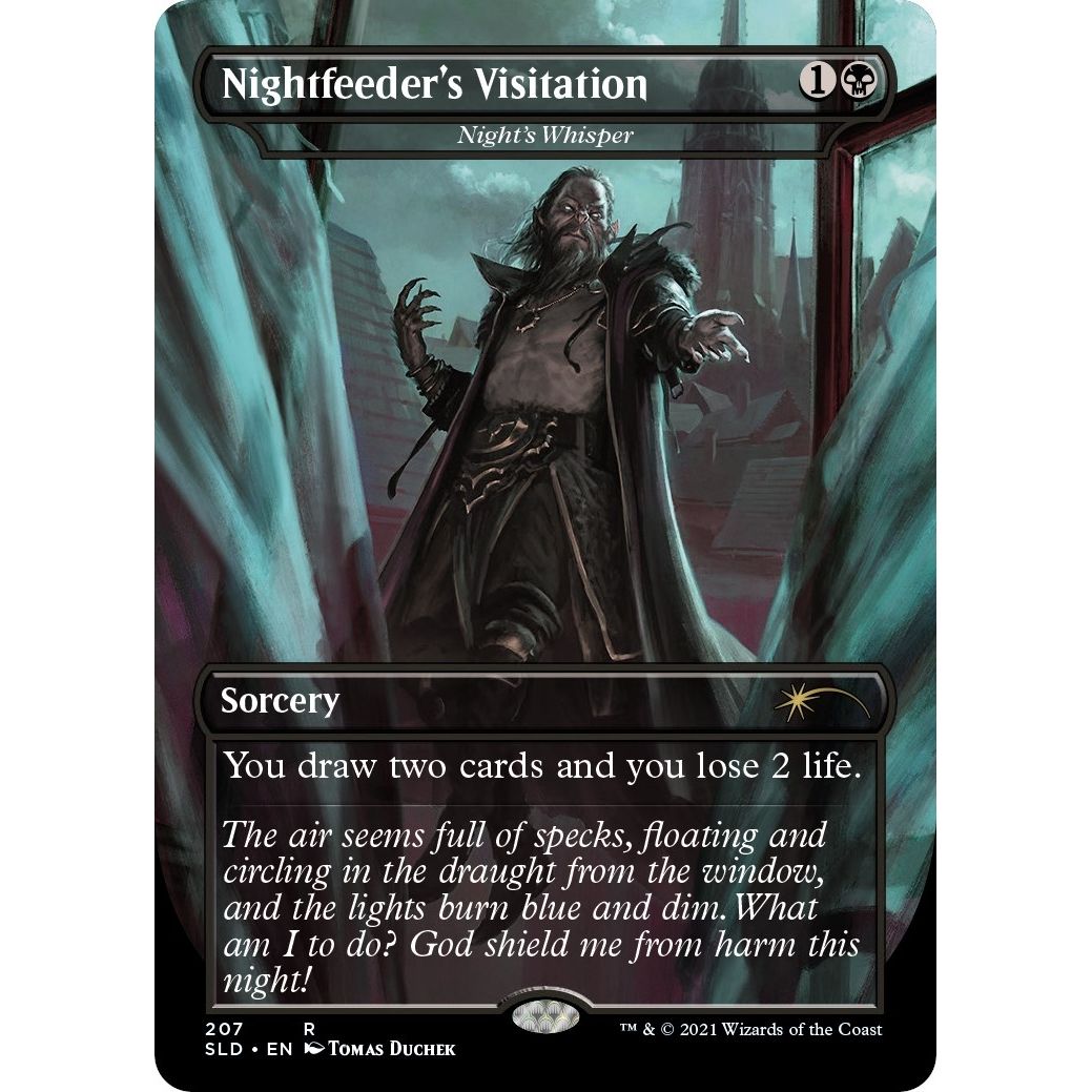 Nightfeeder's Visitation - Night's Whisper (207) (Secret Lair Drop Series) - PokeBox USA