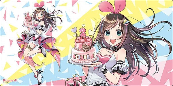 Image for Bushiroad Rubber Mat Collection V2 Vol.203: Kizuna AI - A.I. Party - Birthday with U - Playmats