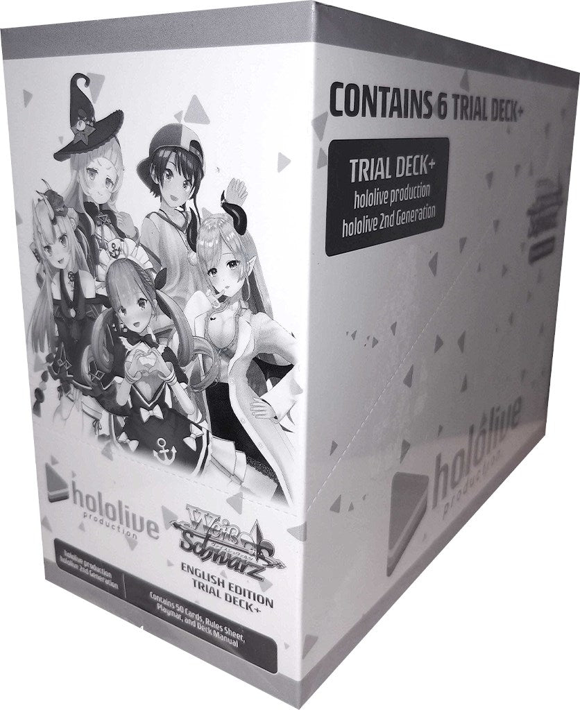 Image for hololive production hololive 2nd Generation Trial Deck+ Display - Weiss Schwarz
