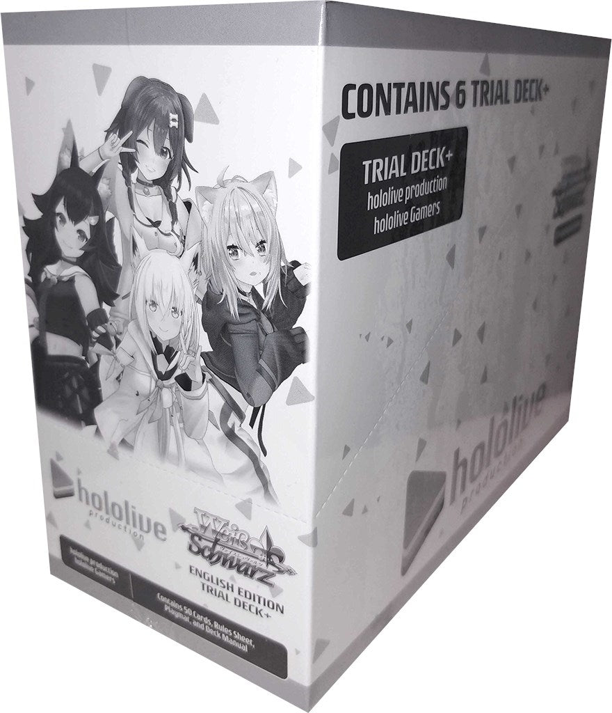 Image for hololive production hololive Gamers Trial Deck+ Display - Weiss Schwarz