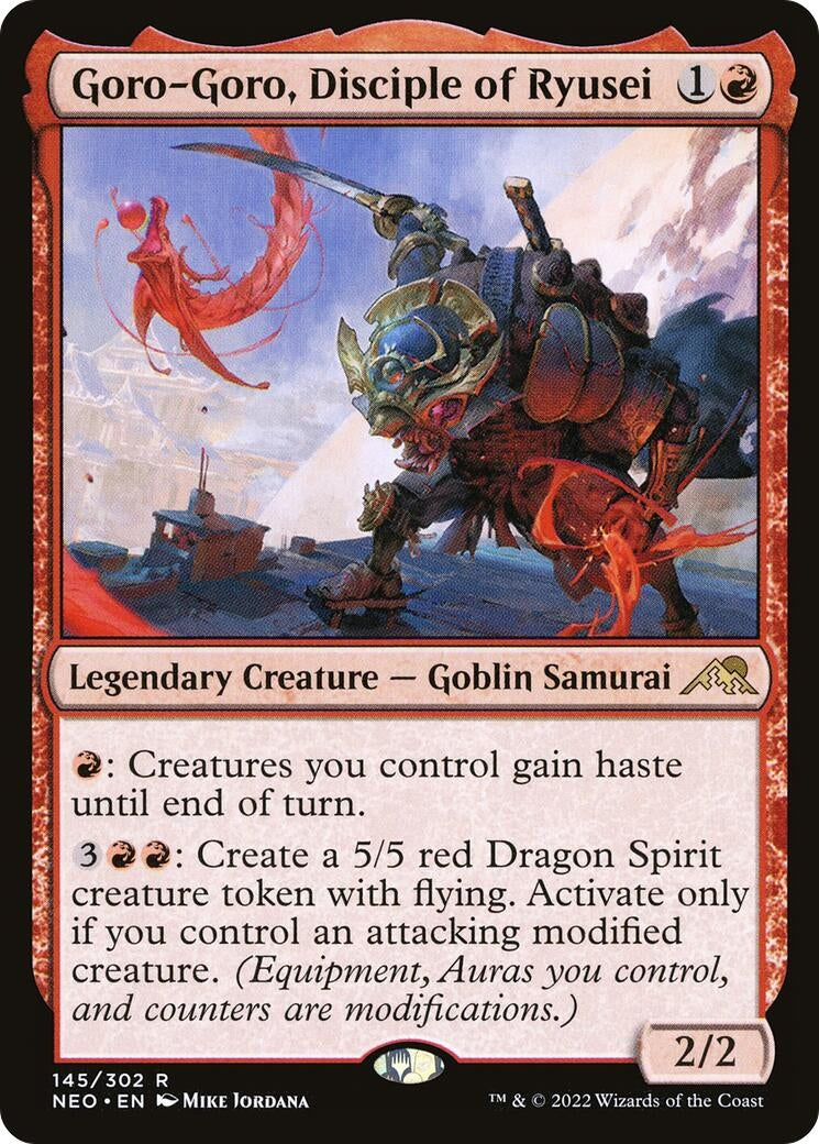 Goro-Goro, Disciple of Ryusei (145) (Kamigawa: Neon Dynasty)