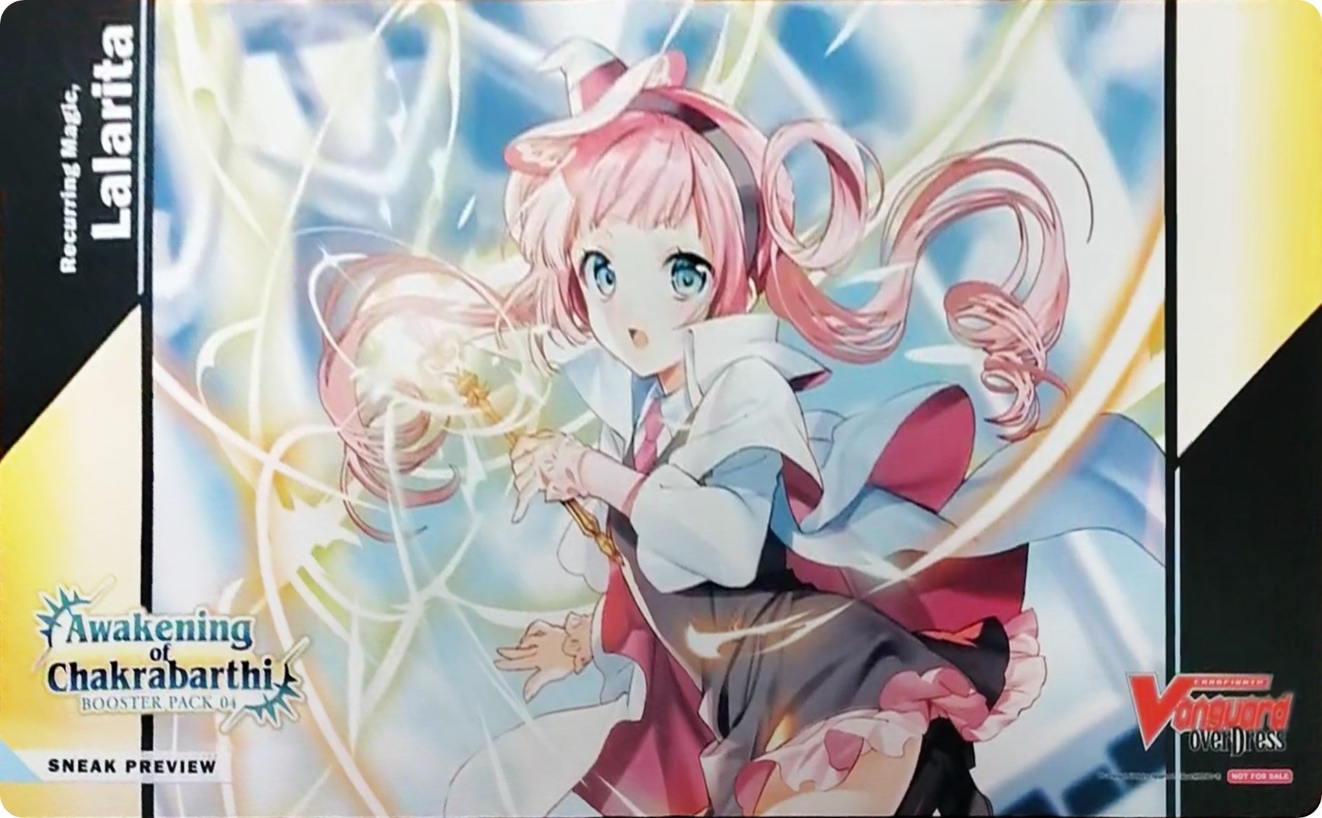Image for Cardfight!! Vanguard Sneak Preview Playmat: Awakening of Chakrabarthi - Recurring Magic, Lalarita - Playmats